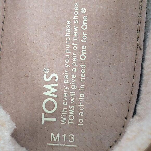 Toms Alpargata Men's Black Slip-On Shoes US Size 13 NWOT - Picture 8 of 8